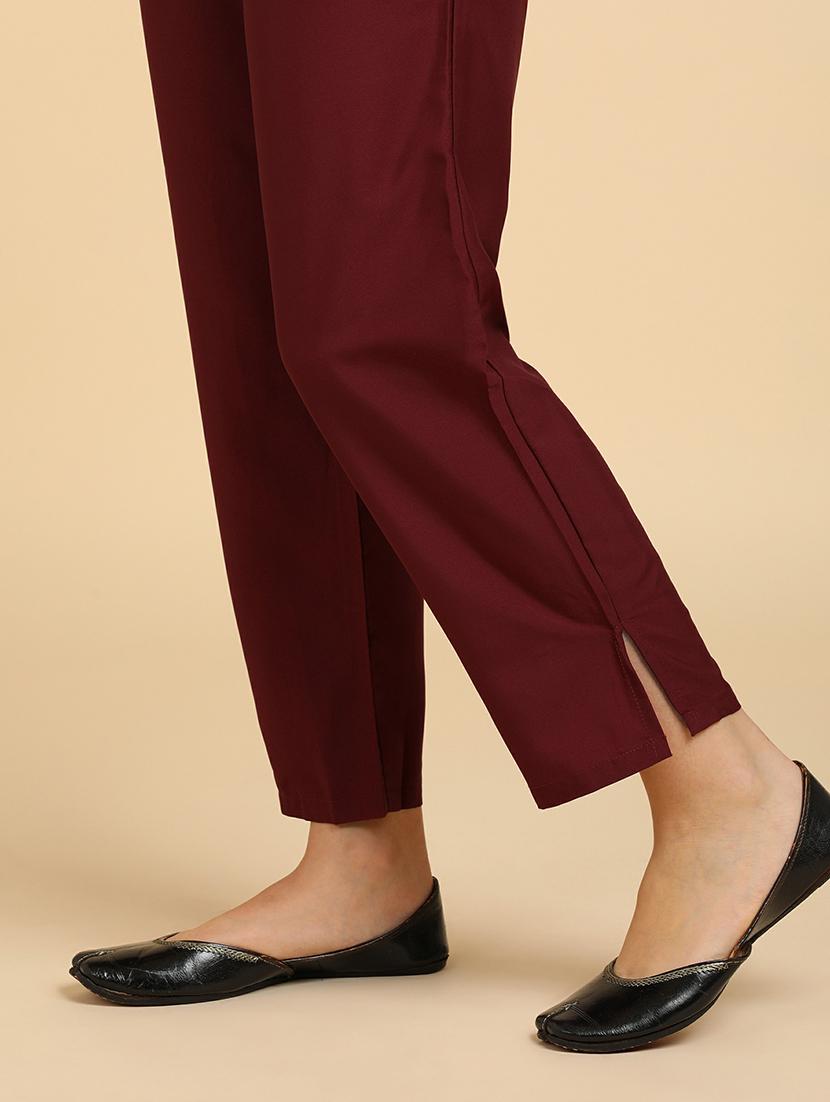 round neck printed kurta pant set - 19882011 - Standard Image - 5