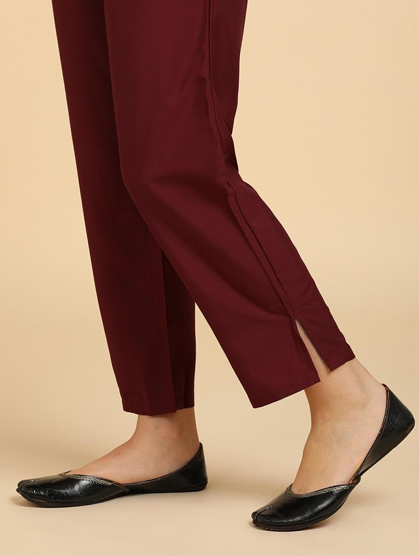 round neck printed kurta pant set - 19882012 - Standard Image - 5