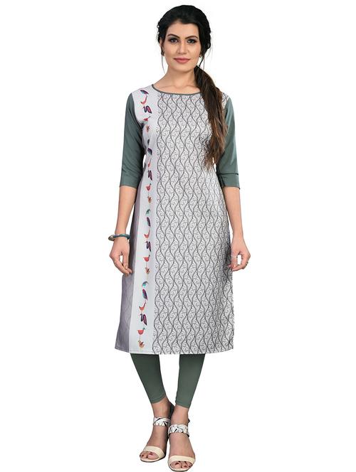 women's straight kurta - 19882208 - Standard Image - 0