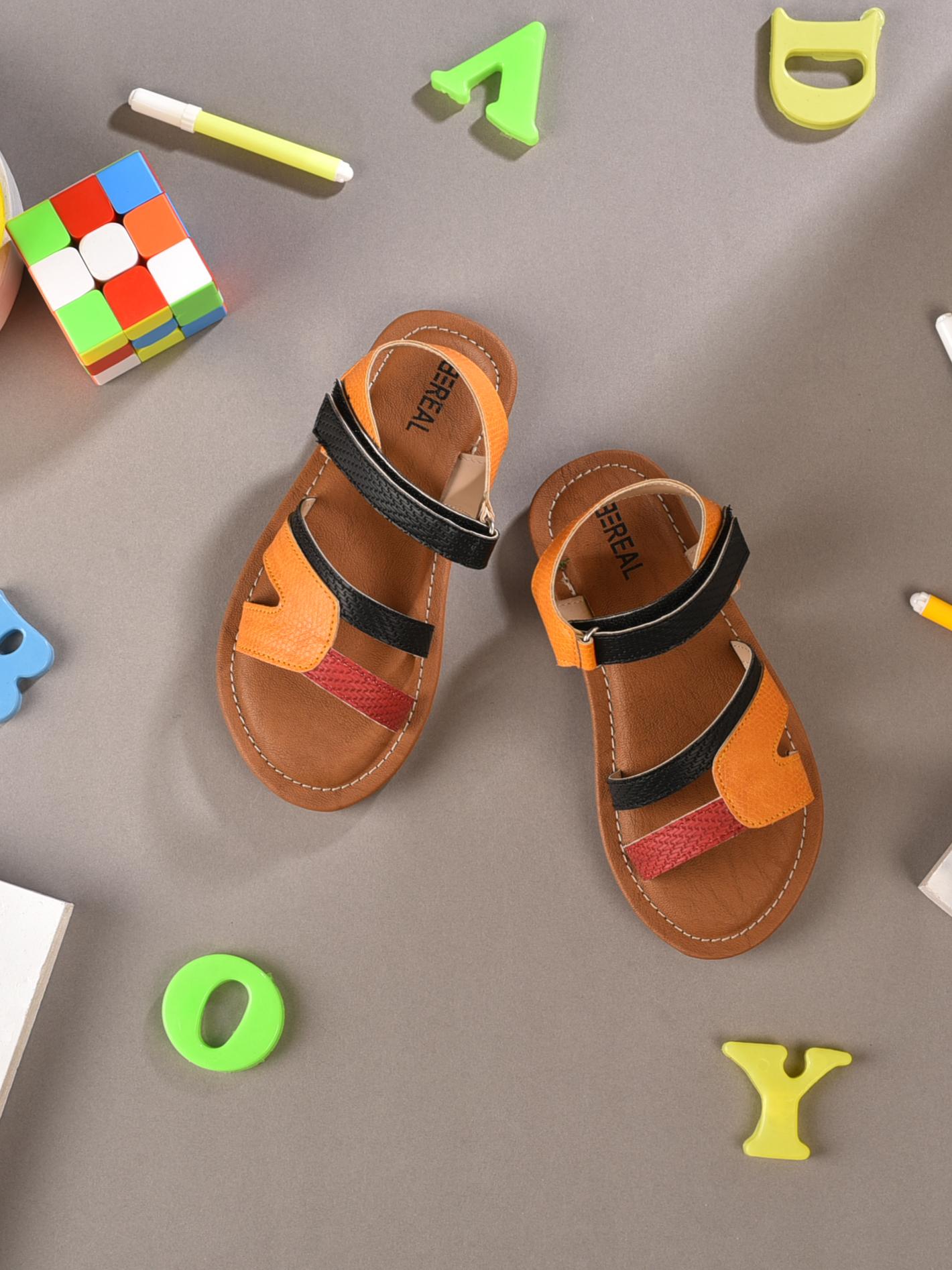 velcro closure sandals - 19889876 - Standard Image - 5