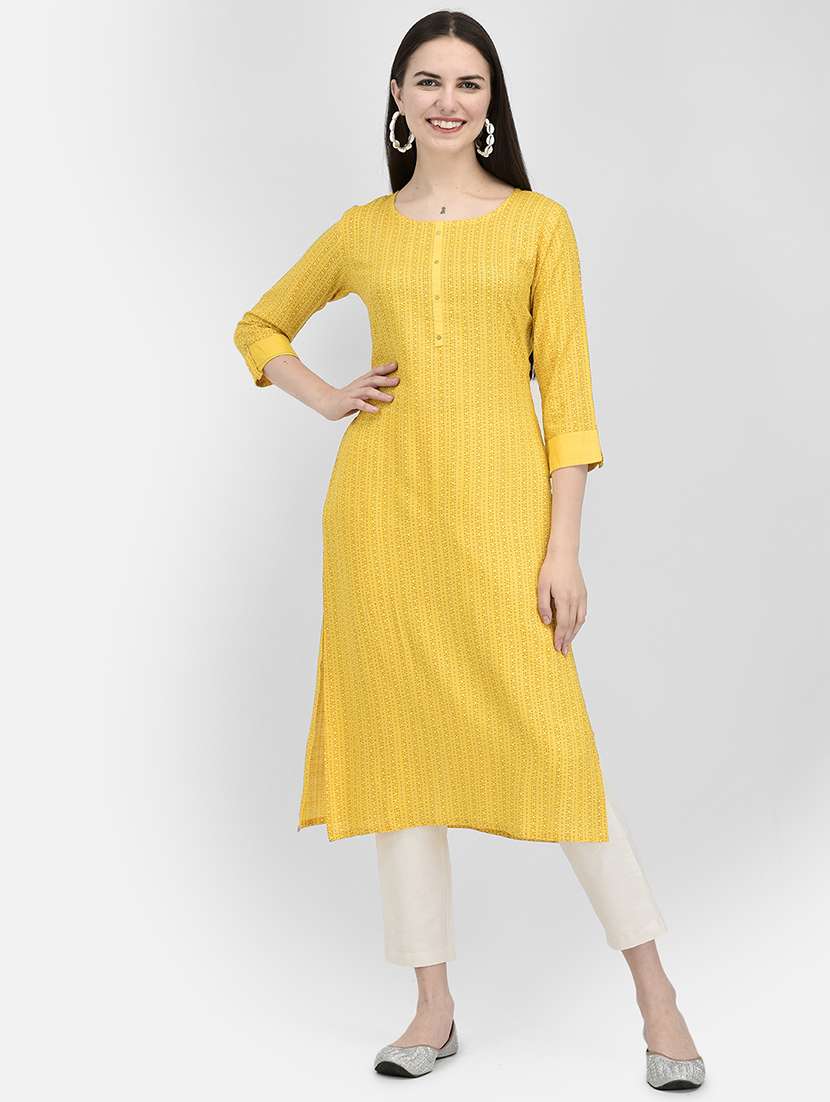 women's straight kurta - 19891547 -  Zoom Image - 0