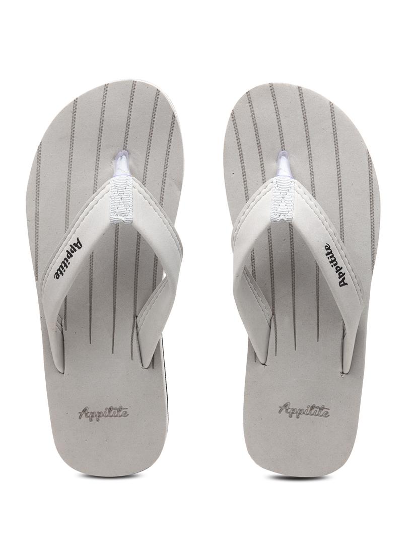 grey slip on slipper - 19891638 - Standard Image - 3