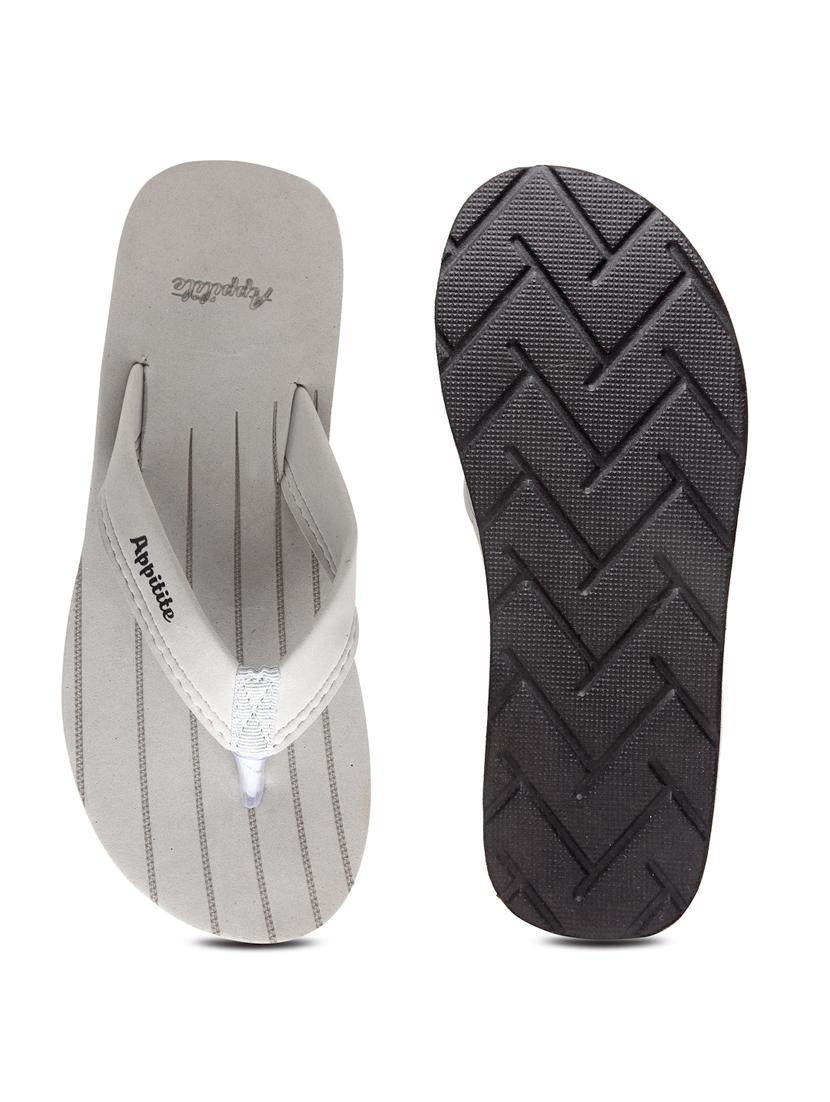 grey slip on slipper - 19891638 - Standard Image - 5