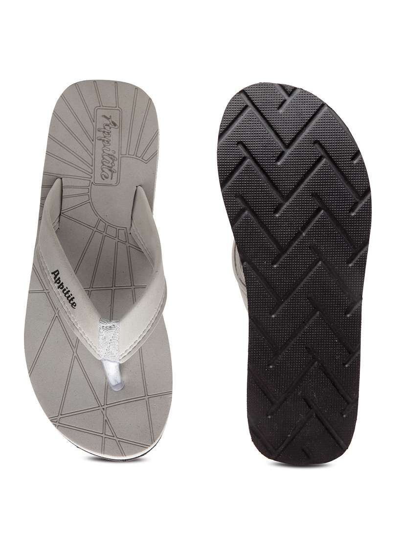 grey slip on slipper - 19891665 -  Standard Image - 5