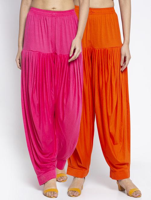 pack of 2 solid patiyala salwar - 19892177 - Standard Image - 0