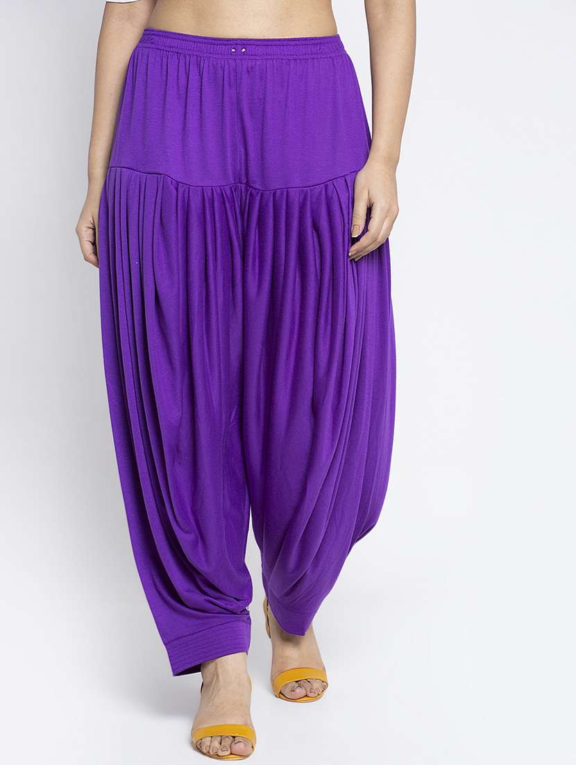 pack of 2 solid patiyala salwar - 19892184 -  Standard Image - 3