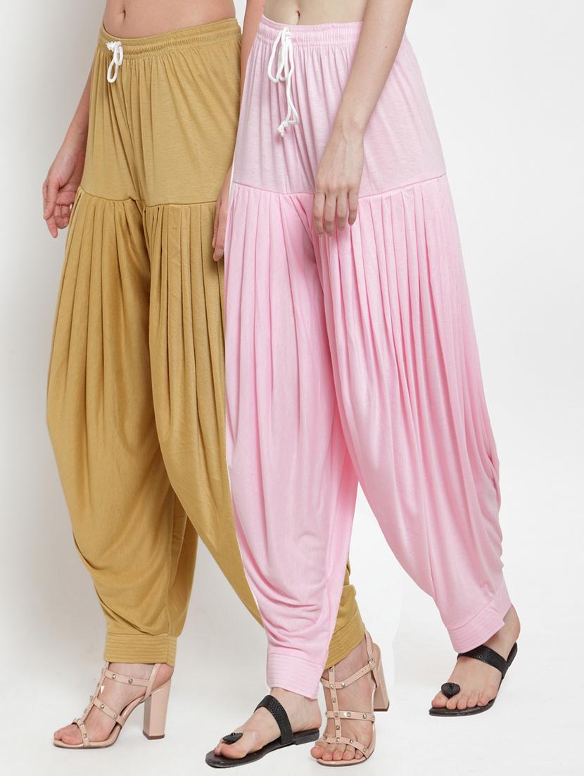pack of 2 solid patiyala salwar - 19892208 - Zoom Image - 0