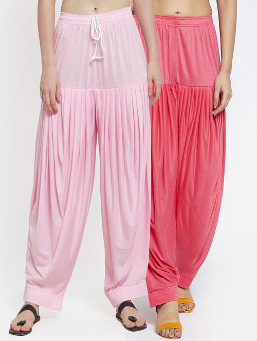 pack of 2 solid patiyala salwar - 19892225 -  Standard Image - 0