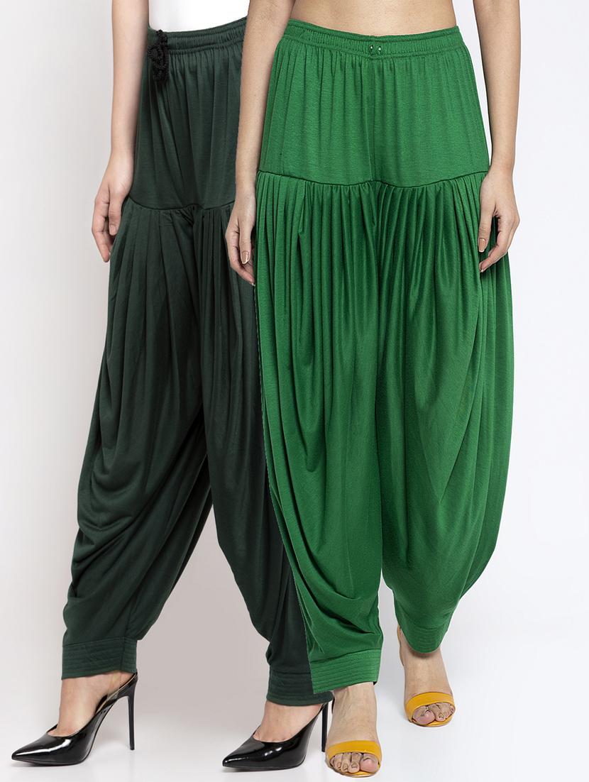 pack of 2 solid patiyala salwar - 19892235 -  Zoom Image - 0
