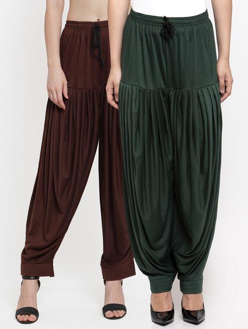 pack of 2 solid patiyala salwar - 19892251 -  Standard Image - 0