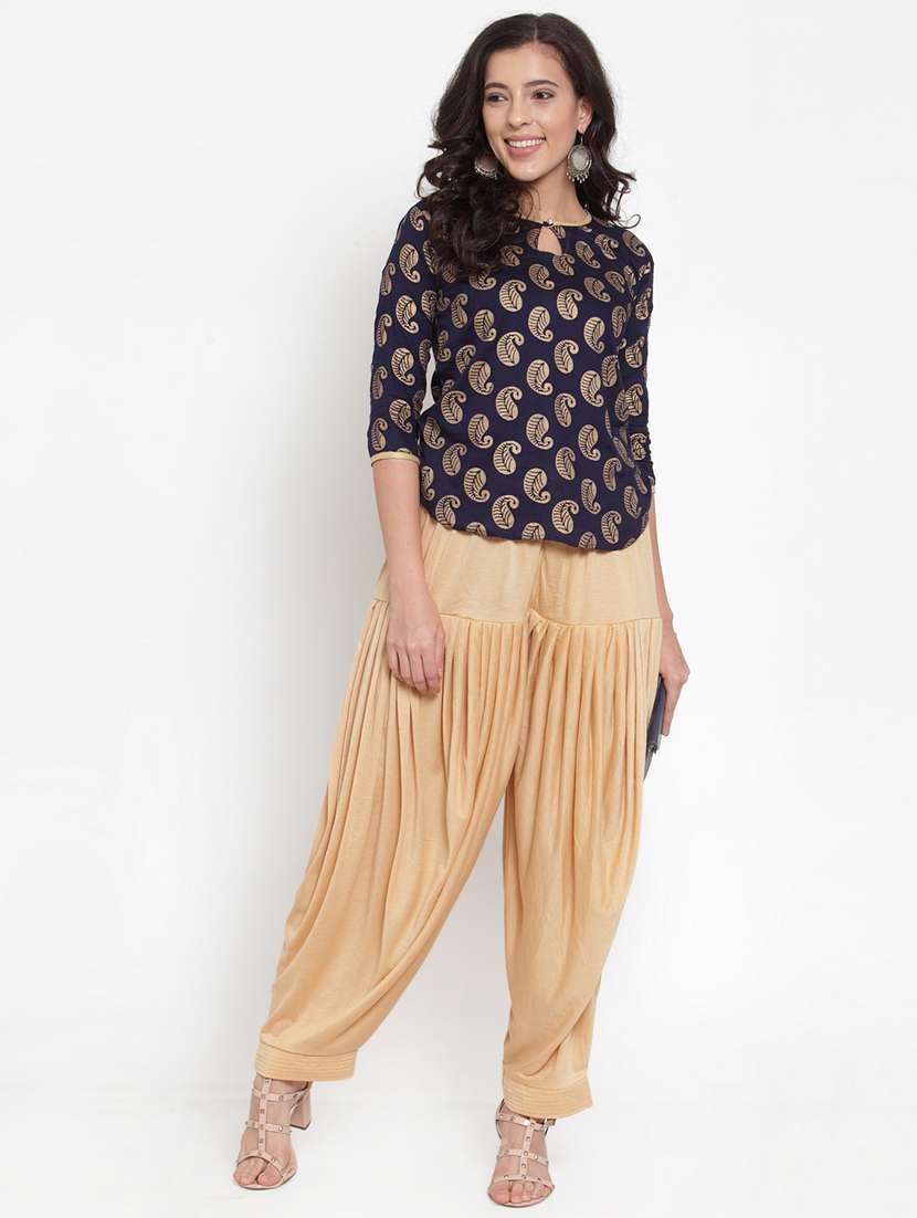 pack of 2 solid patiyala salwar - 19892307 -  Standard Image - 5