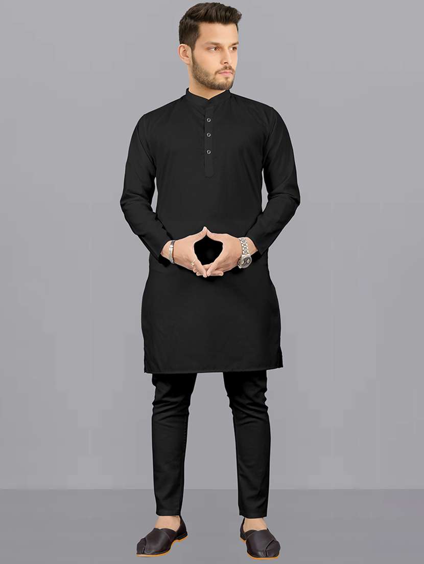 pack of 2 solid kurta pyjama sets - 19893089 -  Standard Image - 3