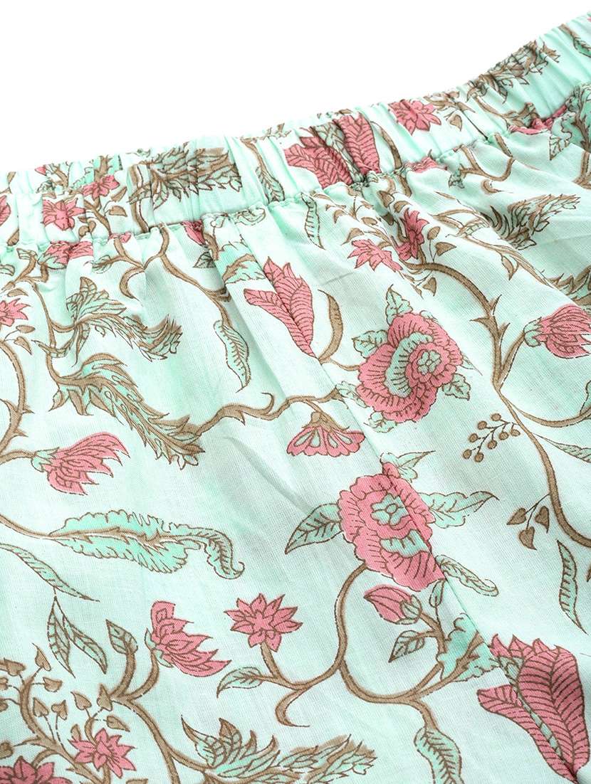 printed top and culottes plus size sets - 19893206 - Standard Image - 5