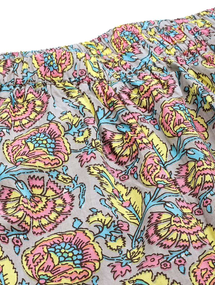 printed top and culottes plus size sets - 19893208 - Standard Image - 5
