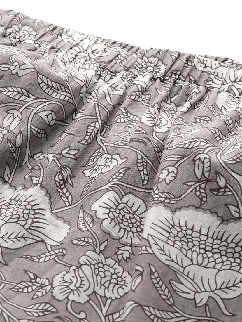 printed top and culottes plus size sets - 19895055 - Standard Image - 5