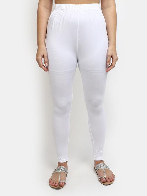 v-mart solid women's leggings - 19902961 - Standard Image - 0