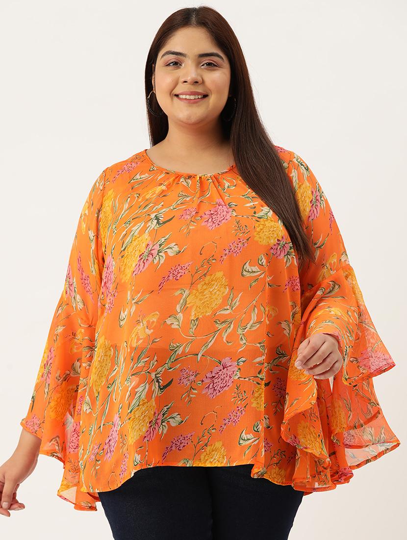 women's a line round neck top - 19903620 -  Zoom Image - 0
