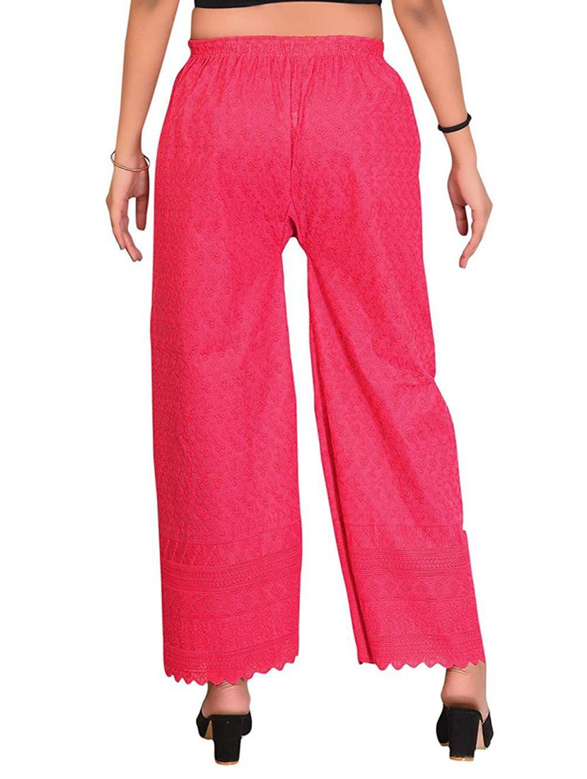 mid rise solid palazzo - 19904885 - Standard Image - 3