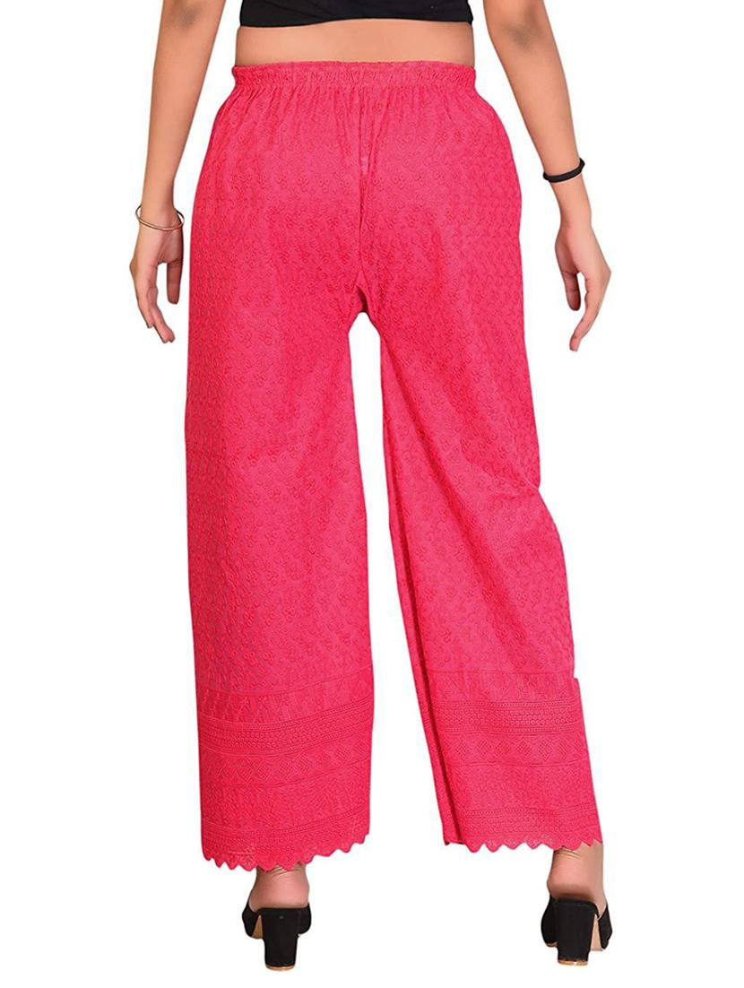 mid rise solid palazzo - 19904897 - Standard Image - 3