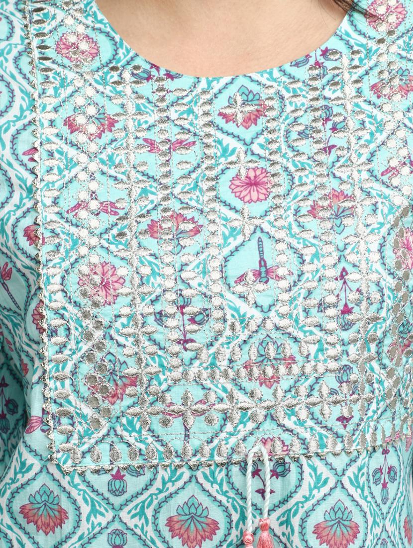 women's straight kurta - 19905026 - Standard Image - 3