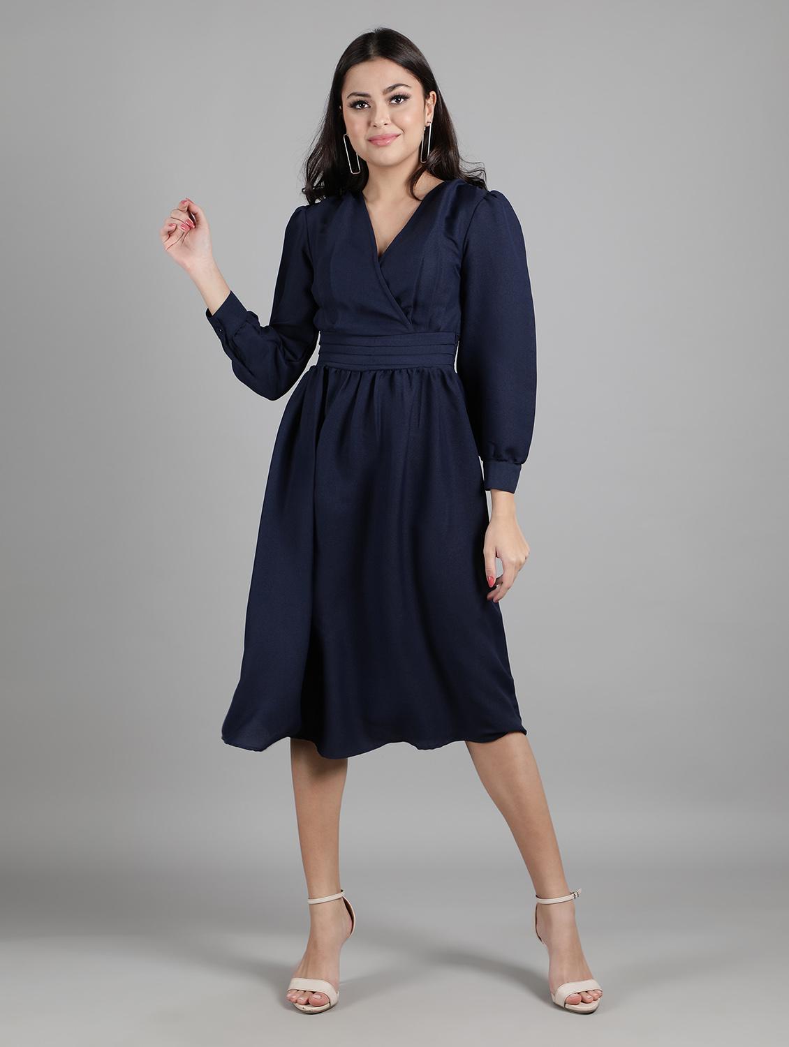women's  solid dress - 19906247 -  Zoom Image - 0