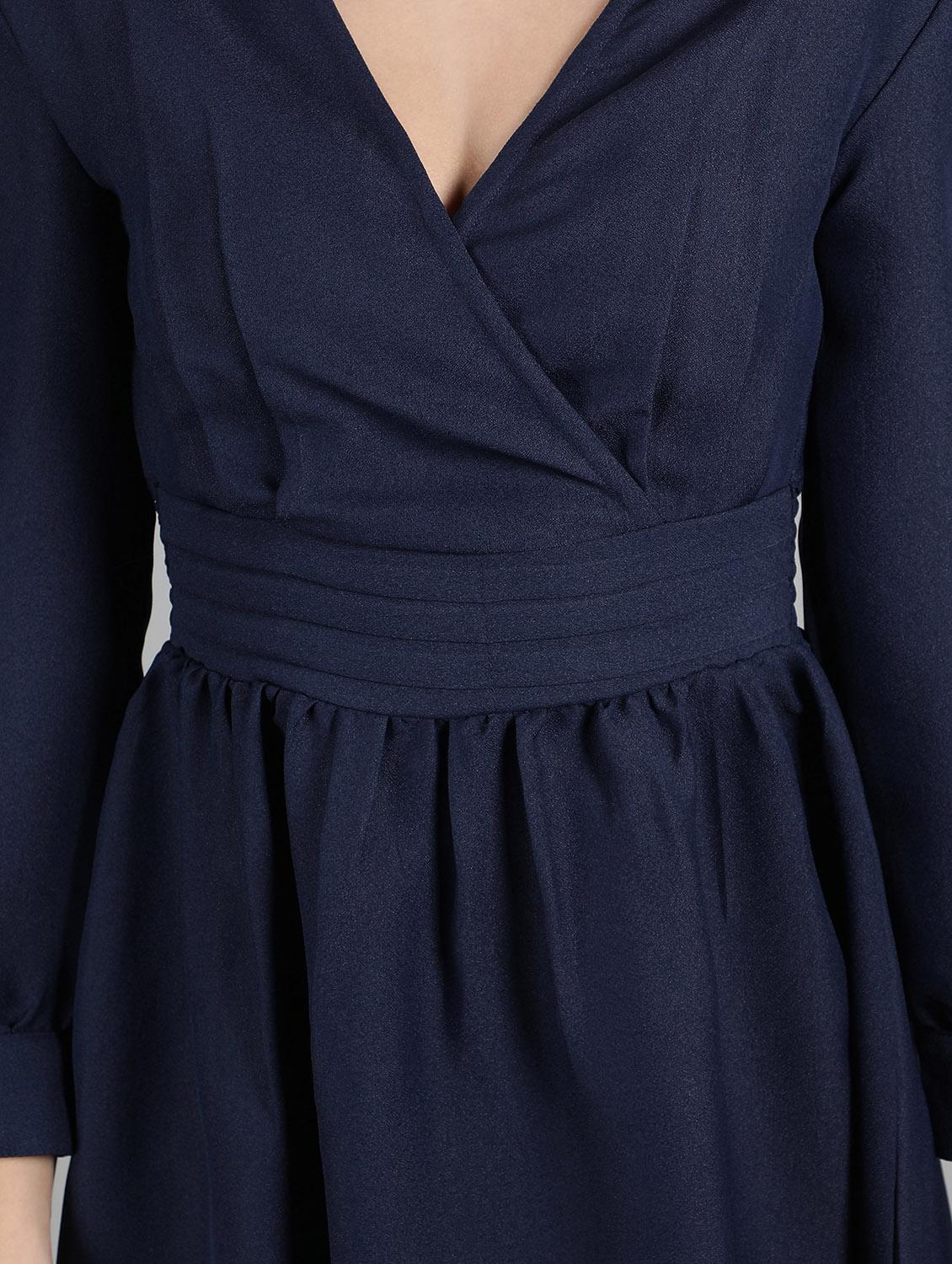 women's solid dress - 19906247 - Standard Image - 5