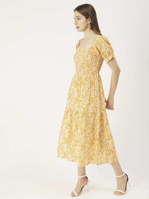 women's tiered dress floral dress - 19907153 -  Standard Image - 0