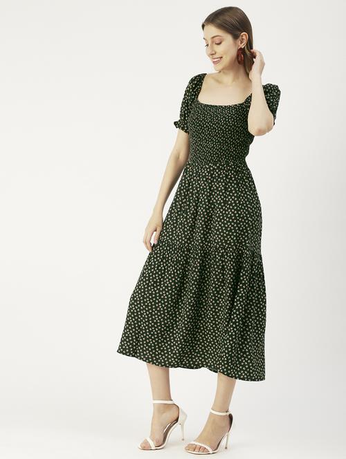 women's tiered dress floral dress - 19907154 -  Standard Image - 0