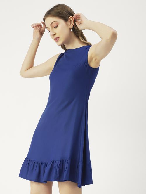 women's tiered dress solid dress - 19907192 -  Standard Image - 0
