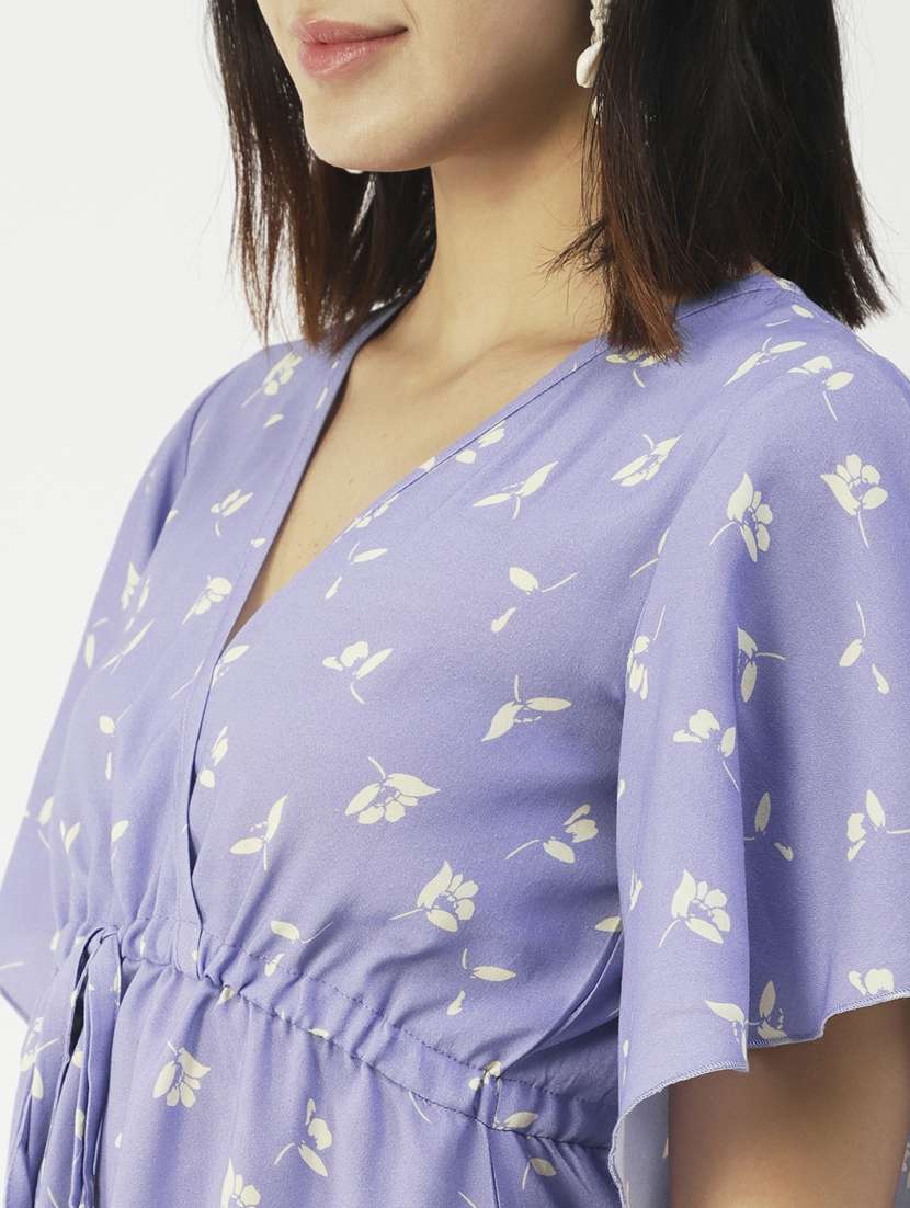 women's tiered dress floral dress - 19907222 -  Standard Image - 3