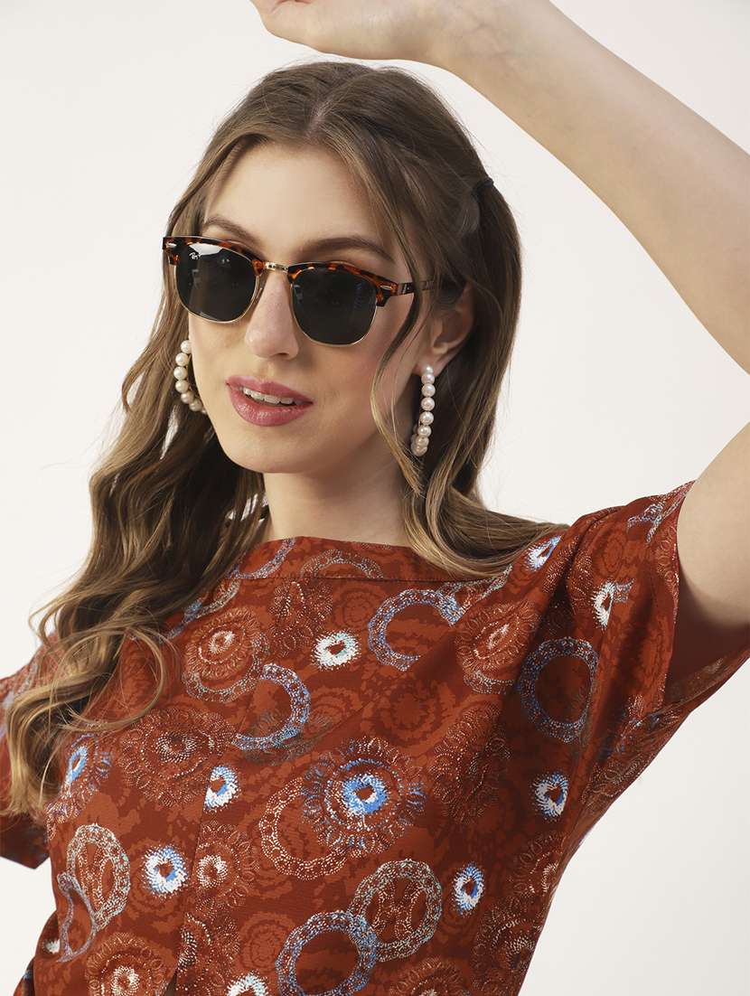 women's straight boat neck top - 19907299 -  Standard Image - 3