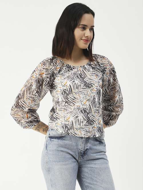 women's straight round neck top - 19907326 -  Standard Image - 0