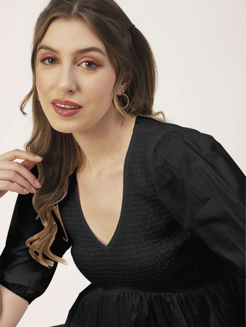 women's peplum v neck top - 19907372 -  Standard Image - 3