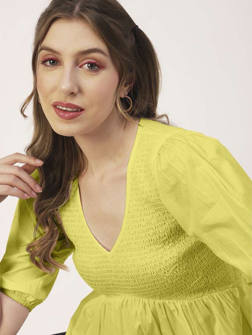 women's peplum v neck top - 19907376 -  Standard Image - 3