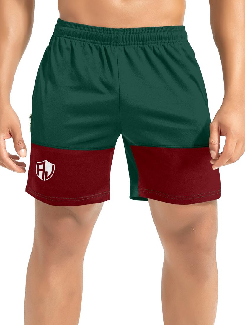 men color block cotton shorts - 19907545 - Zoom Image - 0