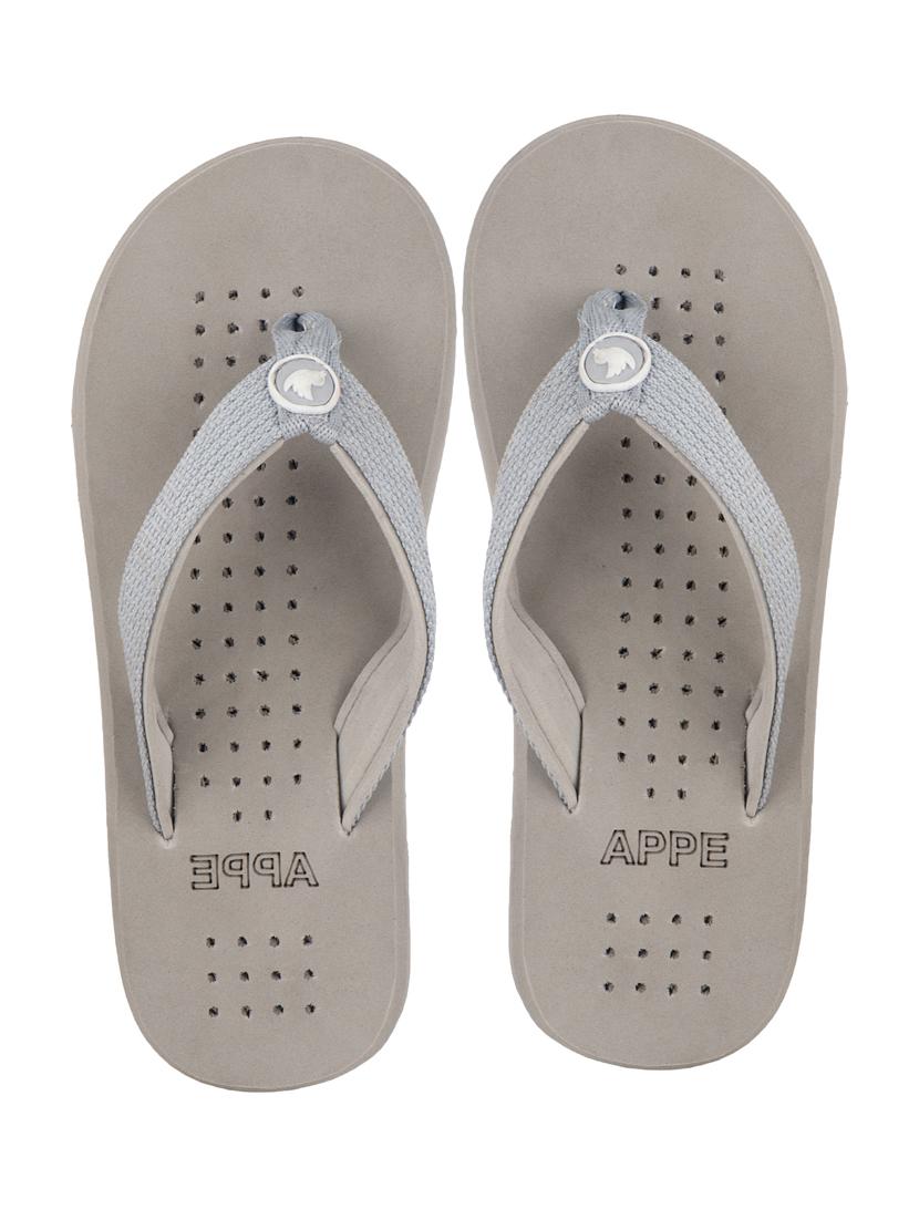 grey solid unisex slipper  - 19908220 -  Zoom Image - 0