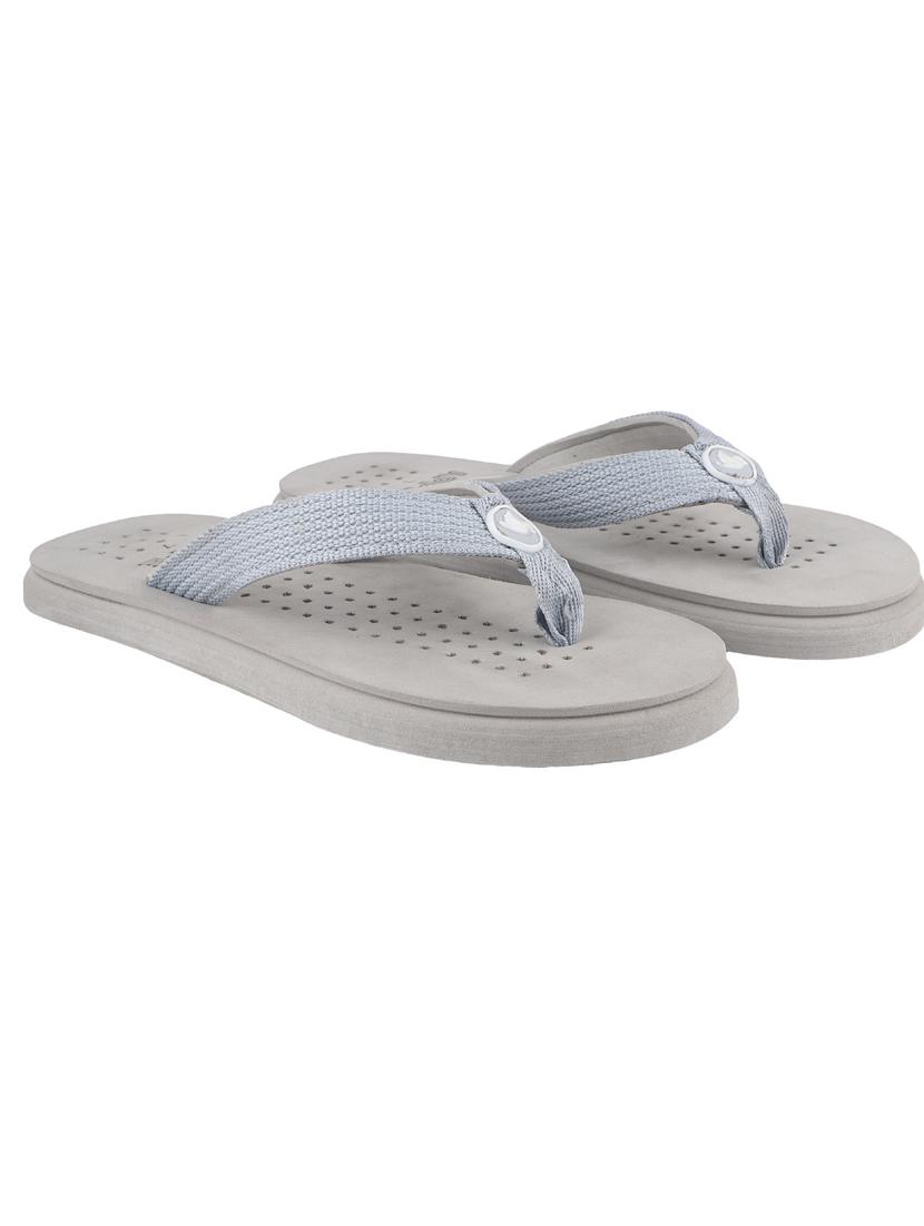 grey solid slipper  - 19908221 -  Zoom Image - 0