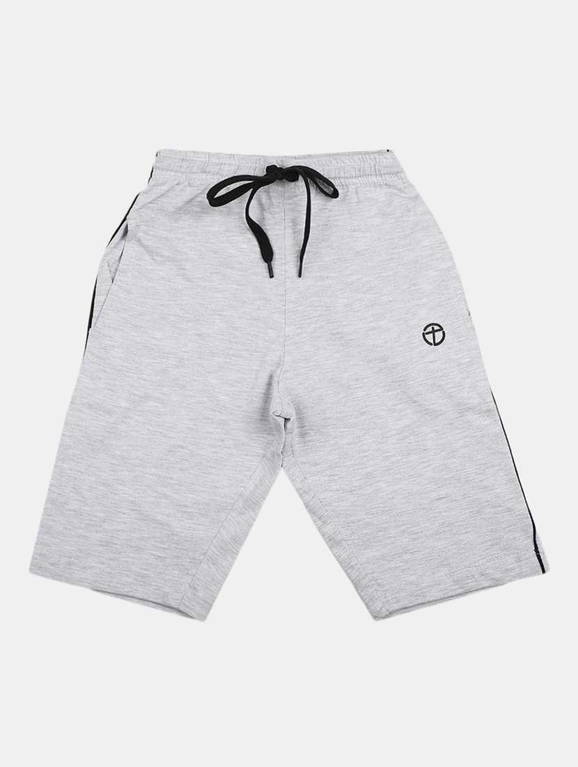 boys solid grey shorts - 19908354 - Zoom Image - 0