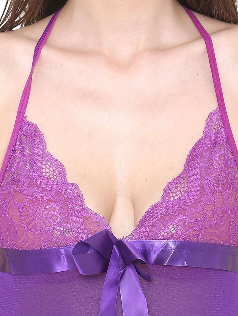 women self design babydoll dress - 19909165 -  Standard Image - 3