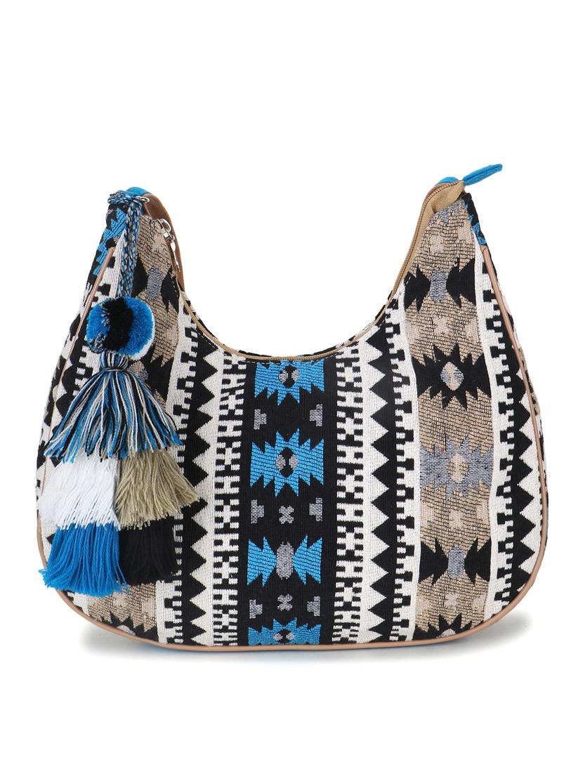 beige canvas sling bag - 19910267 - Standard Image - 3