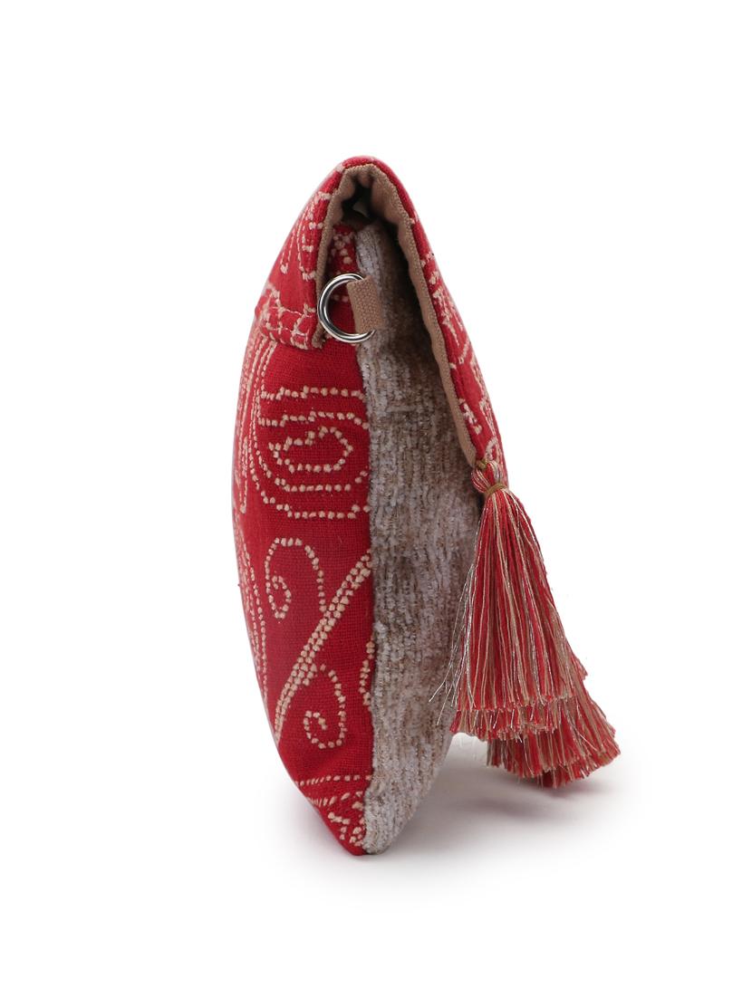 beige cotton sling bag - 19910270 - Standard Image - 5