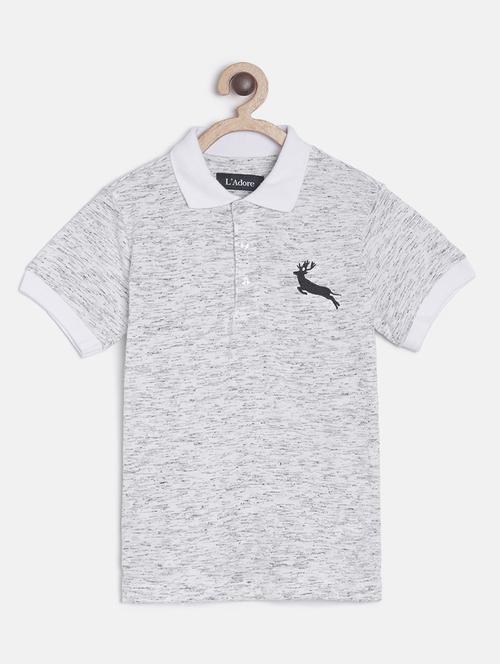 boys polo neck printed t-shirt - 19914472 -  Standard Image - 0