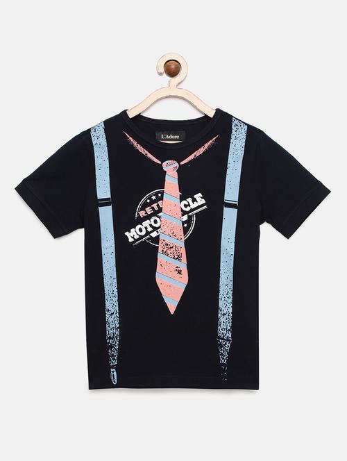 boys printed cotton t-shirt - 19914500 - Standard Image - 0