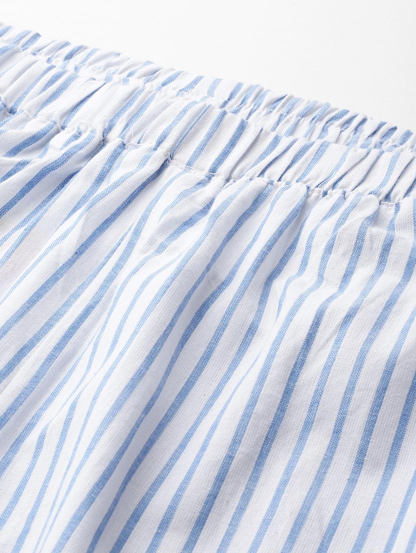 therebelinme women striped cowl styled trousers - 19914969 - Standard Image - 5