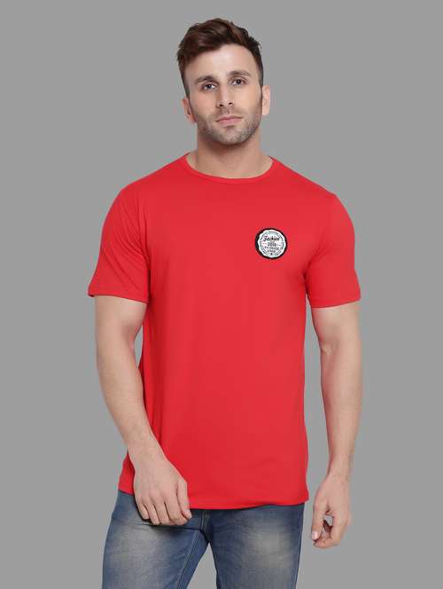 men round neck cotton t-shirt - 19915545 - Standard Image - 0