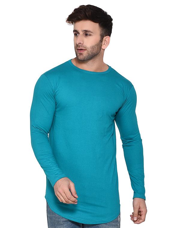 round neck solid regular t-shirt - 19915551 -  Zoom Image - 0