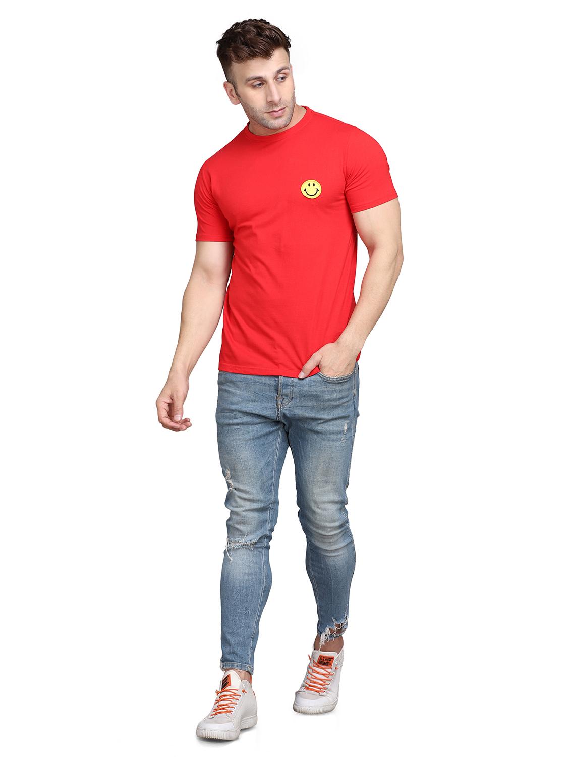 men round neck cotton t-shirt - 19915558 - Standard Image - 3
