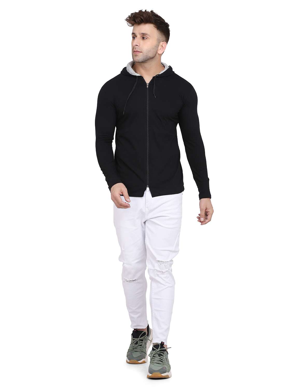 mens plain sweatshirt - 19915652 -  Standard Image - 3