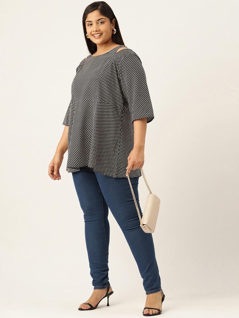 women plus size printed top - 19919361 - Standard Image - 3