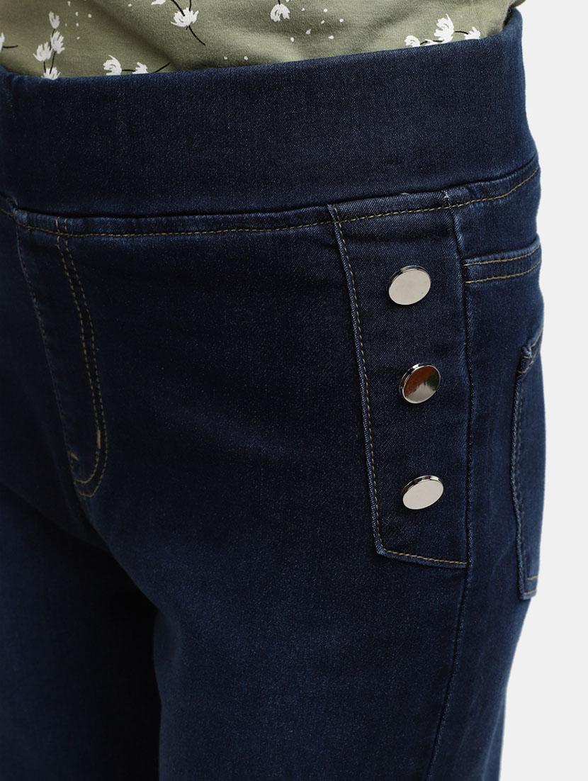 women's plain slim fit jeans - 19919504 - Standard Image - 3
